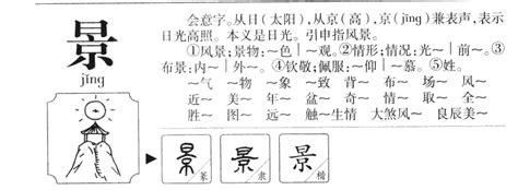 景字五行|景字的五行属性是什么